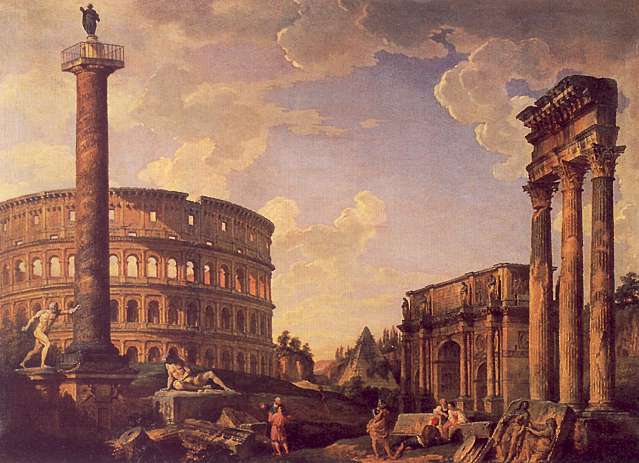 Giovanni Paolo Pannini Roman Capriccio